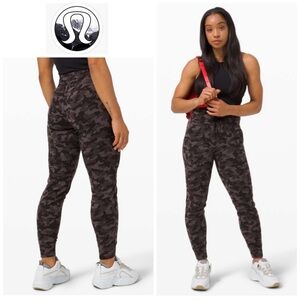 Lululemon Sz 6 Ready to Rulu Jogger in Heritage Camo Black Lunar Rock